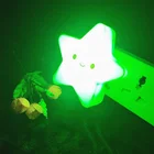 Star Qiaoda Little Star Design Durable Bedroom Switch Portable Pentagram Led Night Light For Baby
