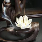 New For Home Decoration Wholesale New Design Ceramic High Quality Backflow Incense Burner For Home Decoration