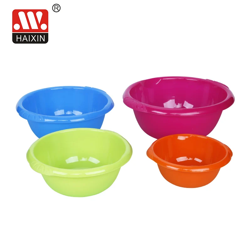 China Manufacturer Price Simple Portable Shape Plastic Washroom Washing Face Basin Bathroom