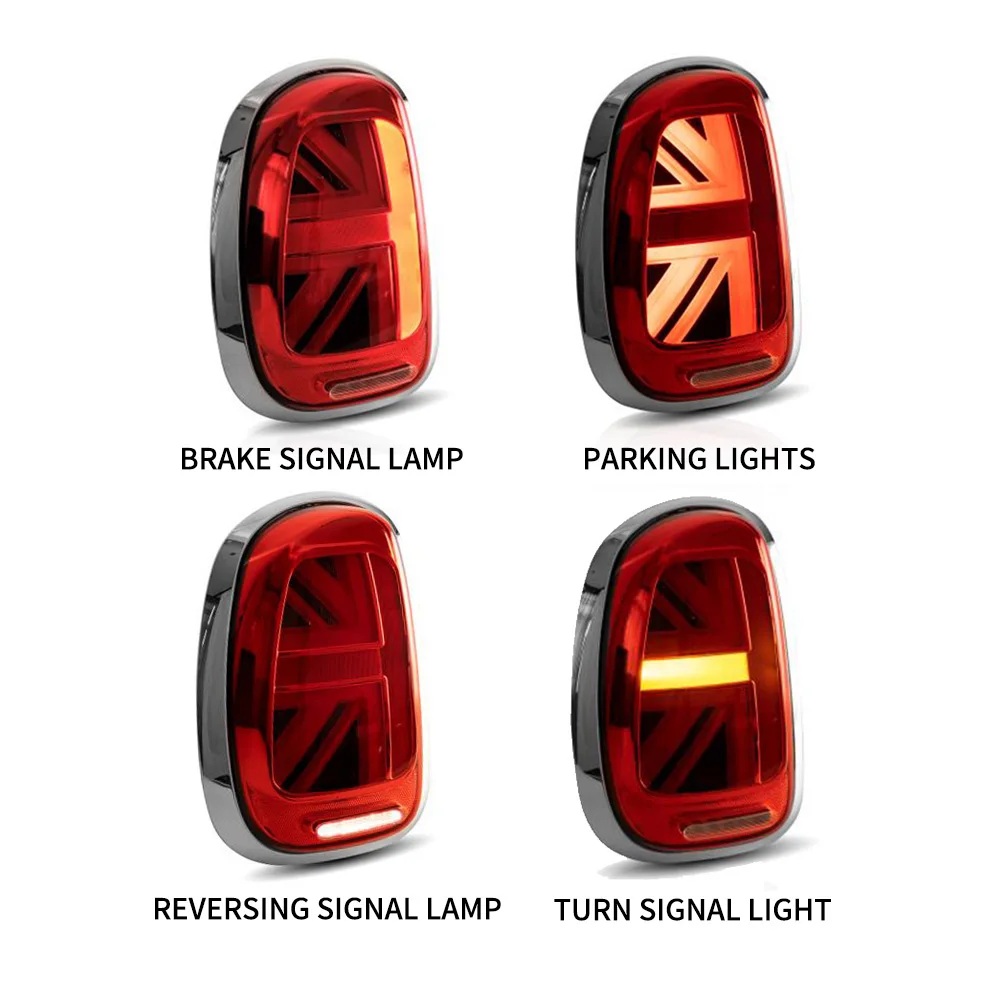 product led taillight taillamp for mini countryman r60 taillights plug and play 2007 2016 tail light tail lamp assembly516-8