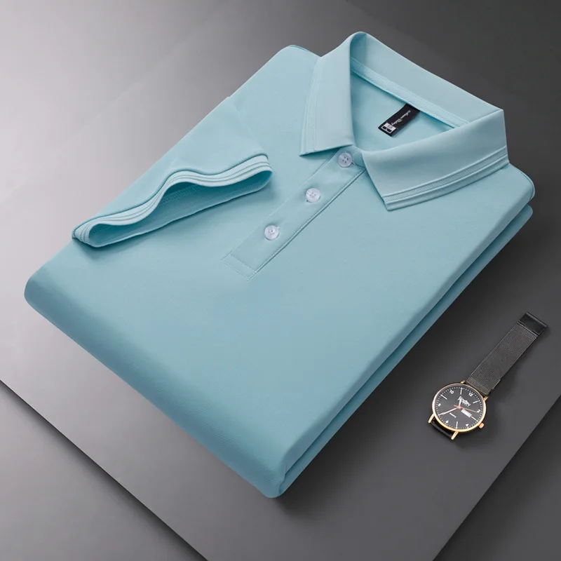 Solid color hot sale golf shirts