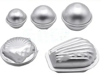 High grade stainless steel soap mold round bath bomb molds