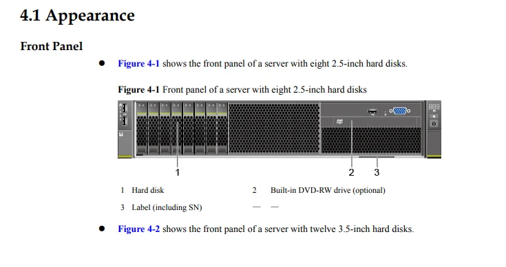 Refurished Server 2288H V5 with 24 DDR4 12LFF 900W 2U Rack Sever