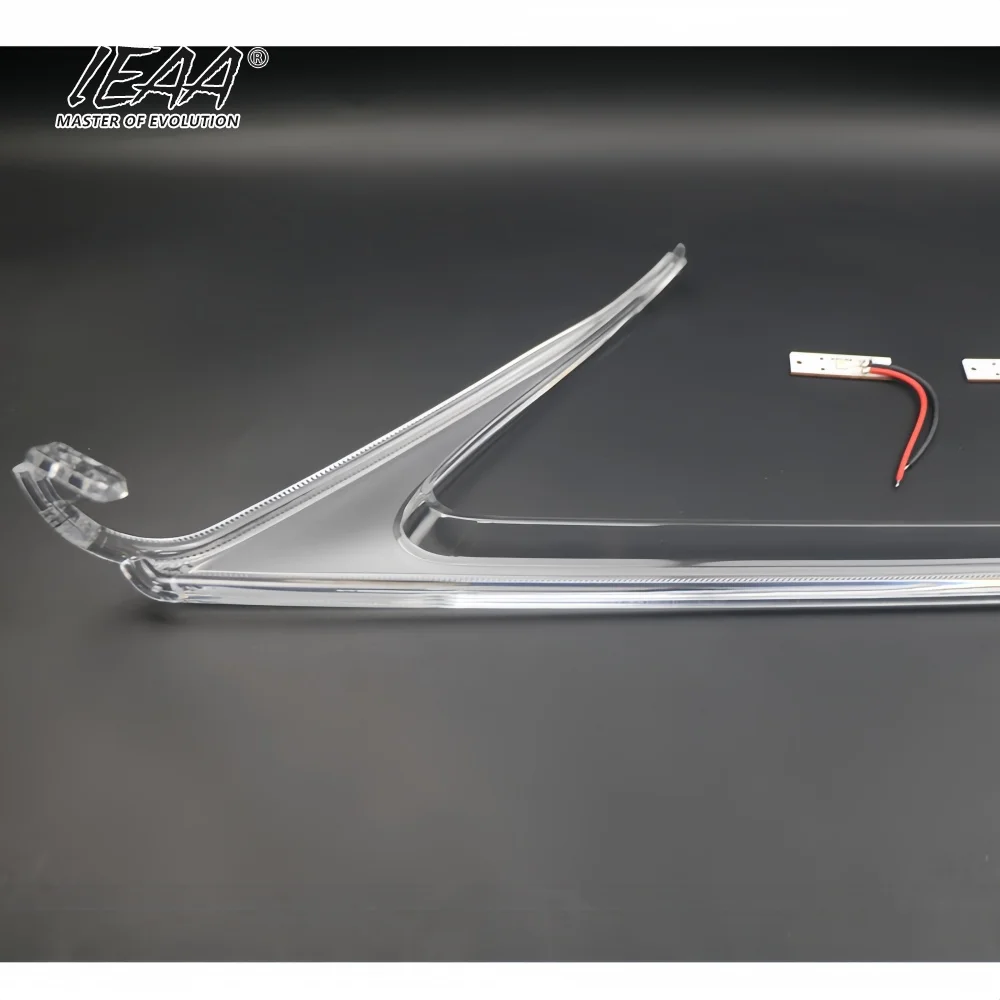product fit for lexus lx570 2016 2019 led drl light guide strip headlight guide tube daytime running light-5