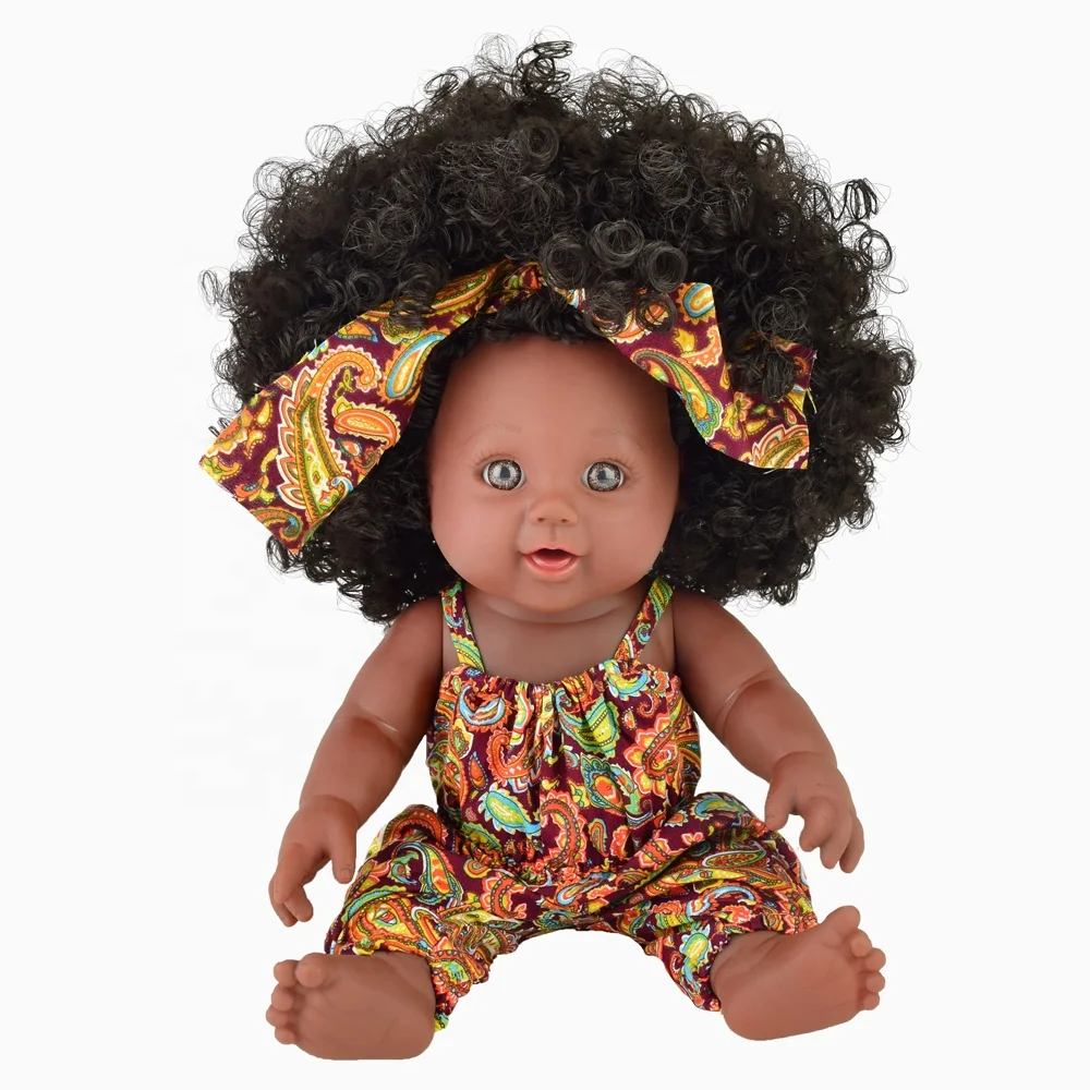 Black Girl Dolls African American Play Dolls Lifelike 12in Baby Play Dolls U 