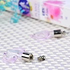 Charms Heart Shape Charms Custom Bottle Jewelry Pendant Chain Necklace Hand Made