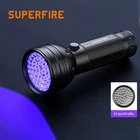 Torch 51 Bulbs Mini Rechargeable 365nm UV LED Flashlights Black Light Torch For Dog Urine And Bed Bug 395nm UV Flashlight