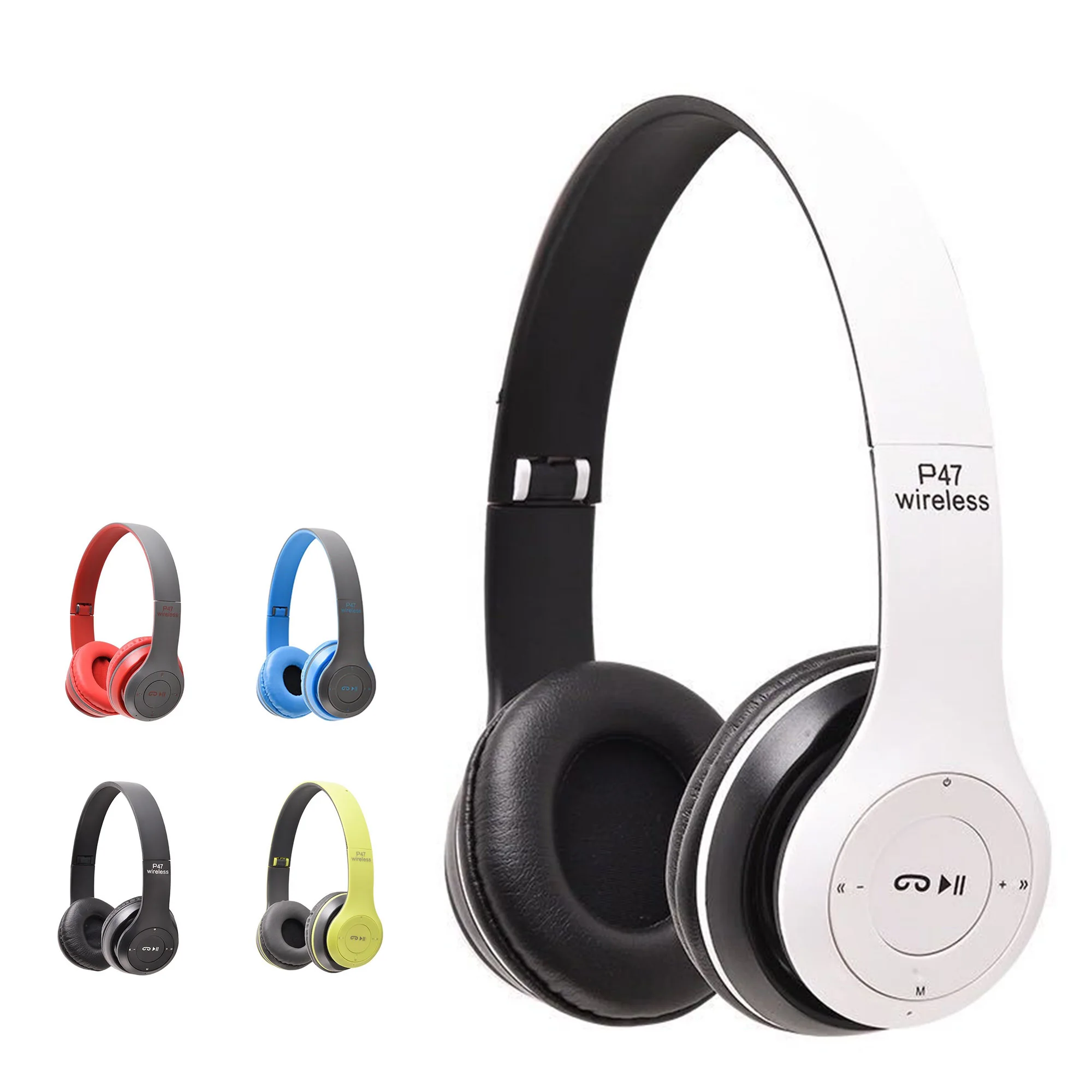 9d Hifi Stereo Foldable P47 Wireless 