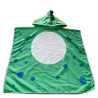 Bath Hooded Towel Child Beach Towels For Kids Custom Bath Hooded Microfiber Poncho Beach Towel For Kids
