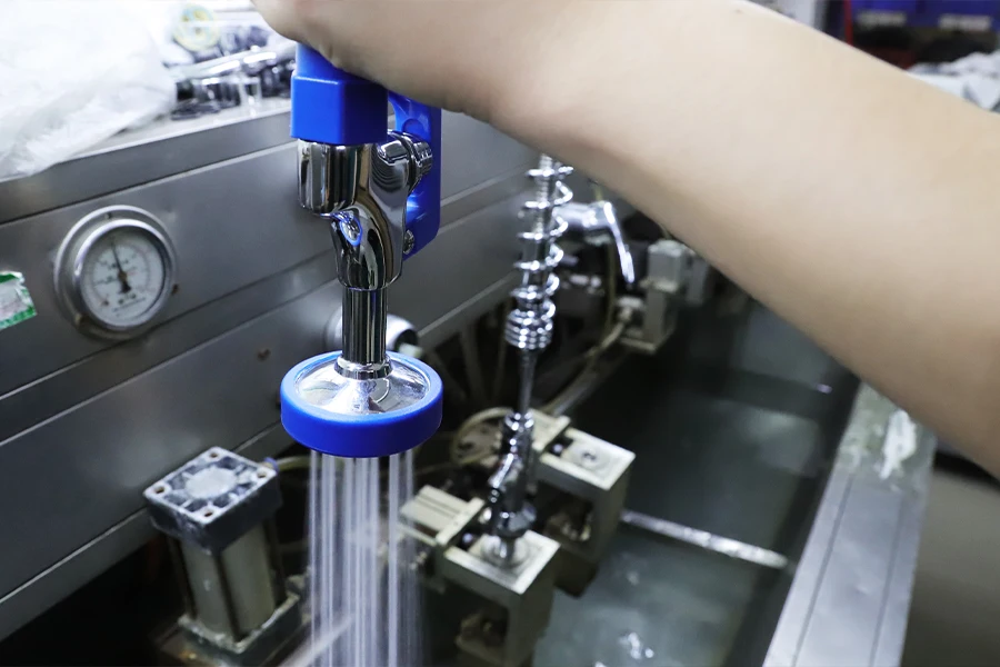 Mini High Pressure Commercial Kitchen Faucet Stainless Steel Spring Commercial Pre-Rinse Kitchen Dishwasher Restaurant Public factory