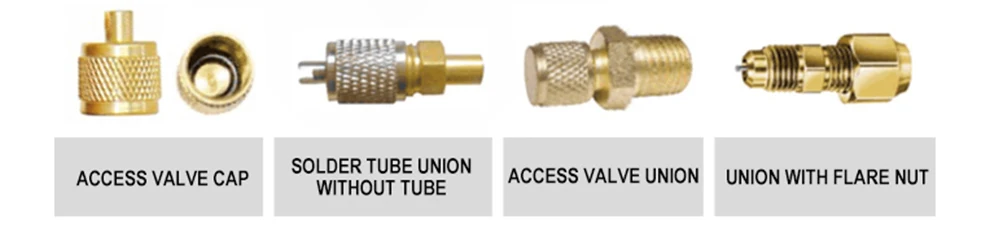 Valve, R410a, 1/4", 5/16'', Copper - detail 6