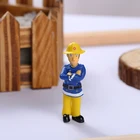 3d Doll Dolls Whosale Quality Sam Action Figure 3d Pvc Doll 8pcs/set Fireman Dolls
