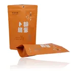Tea Tea Oem Custom Plastic Foil Resealable Flower Tea Leaf Packaging Bags With Zipper