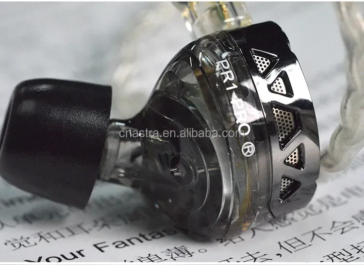 kz pr1 pro 13.2mm平面驱动器磁性iem hifi低音监视器入耳式耳机