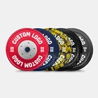 Equipment Powerlifting Custom Gym Equipment Manufacturer Bumper Plates Set Barbell Home Gym Equipment