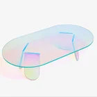Coffee Table Coffee Table Detachable Fashion Coffee Table Korea Simple Acrylic Rainbow Table Furniture