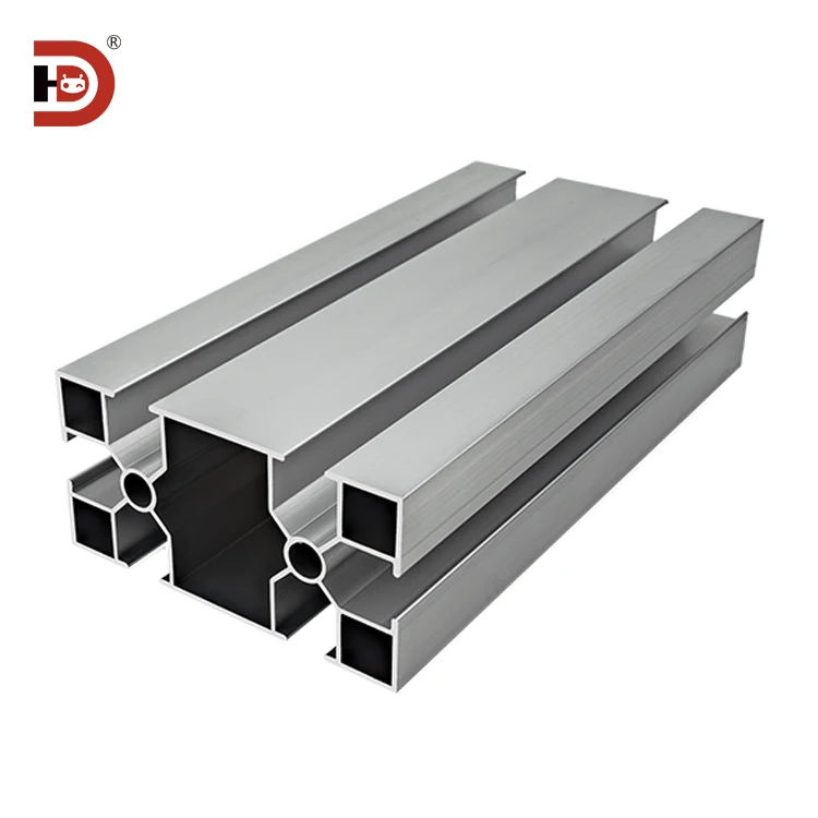 4080 Industrial Extruded Anodized Aluminum Alloy Profiles Suitable for Assembly Line Workbenches Punching and Cutting Services details