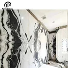 White Marble Marble Wall Marble Book Match Panda White Marble For Indoor Wall