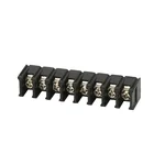 ZB208C Pitch 7.62mm Quick Connect Copper Test Bus-bar Pcb Barrier Screw Terminal Blocks Connectors