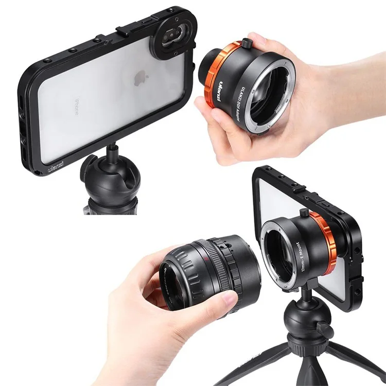 Ulanzi Dof Adapter Smartphone Slr/dslr & Cinema Lens Adapter E Mount