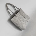 Ladies Bag New Fashion Woman Shoulder Storage HandBag Ladies Shopping Purse Pouch Felt Totes Bag