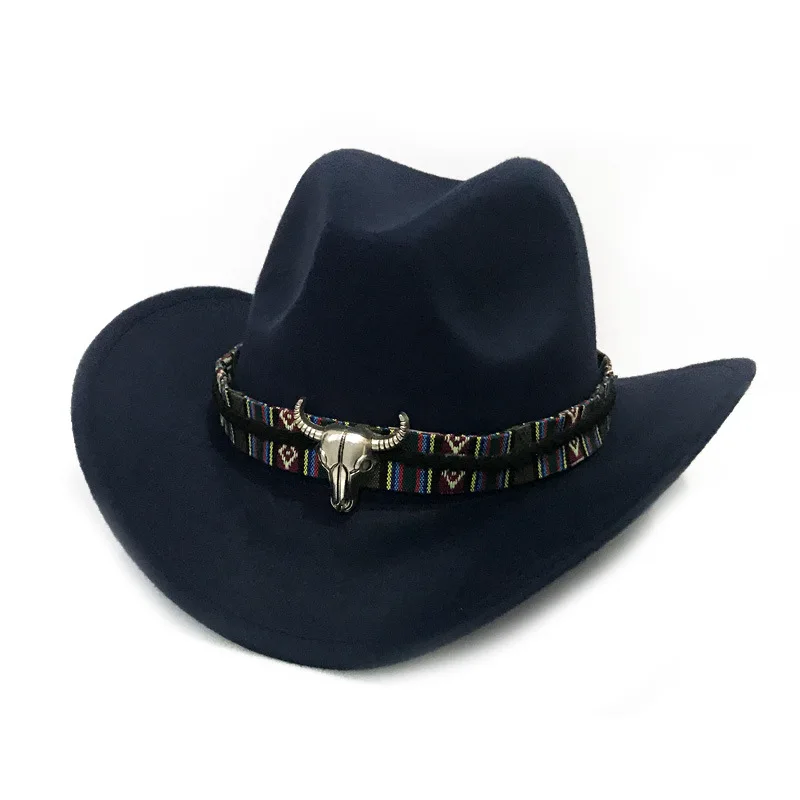 Spring And Autumn Funny Wide Brim Felt 