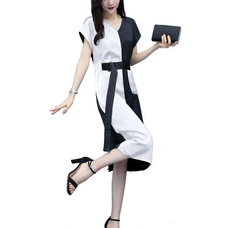 Vestido Ceñido De Estilo Coreano Para Mujer,Traje Ajustado Multicolor Retro  A La Moda Con Escote En V - Buy Vestido Vintage,Slim Fit Vestido,Coreano  Vestidos Nueva Moda Vestido De Dama Product on Alibaba.com