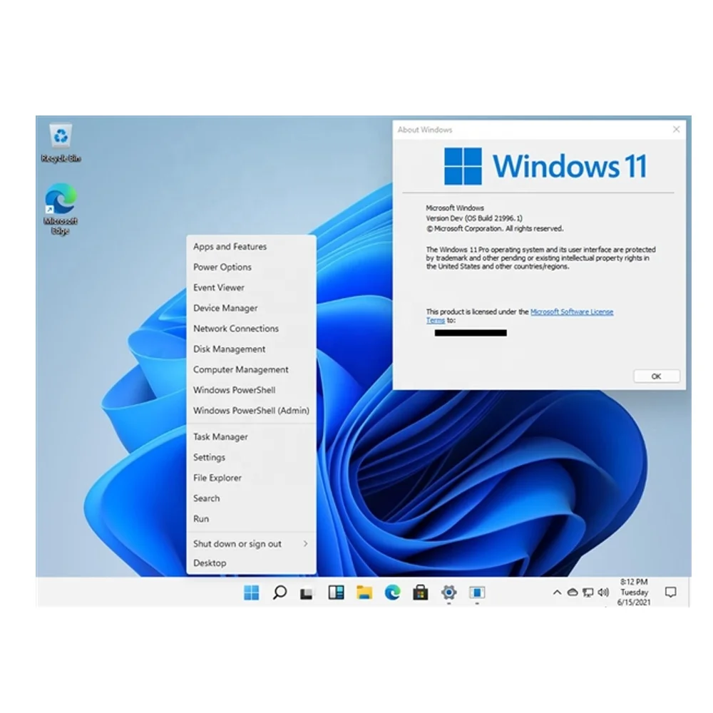 La nueva llave USB de la licencia del triunfo 11 encajona la favorable caja al por menor del triunfo 11 6 meses de garantía 10