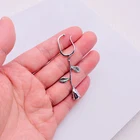 Rose Earrings Hot Selling Rose Clip Earrings Environmentally Friendly Earrings For Women
