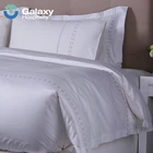 Hotel Bed Sheets Luxury 300 Thread Count Hotel 100% Cotton Sateen Super King Size Bedding Set Bed Sheet
