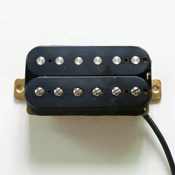 Donlis Black White Zebra Ivory Color Alnico 2 Magnet Humbucker Guitar