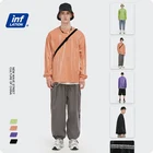 Cotton For Men Factory Price 100% Premium Cotton Drop Shoulder Printer Long Sleeve T Shirt Wholesale For Men