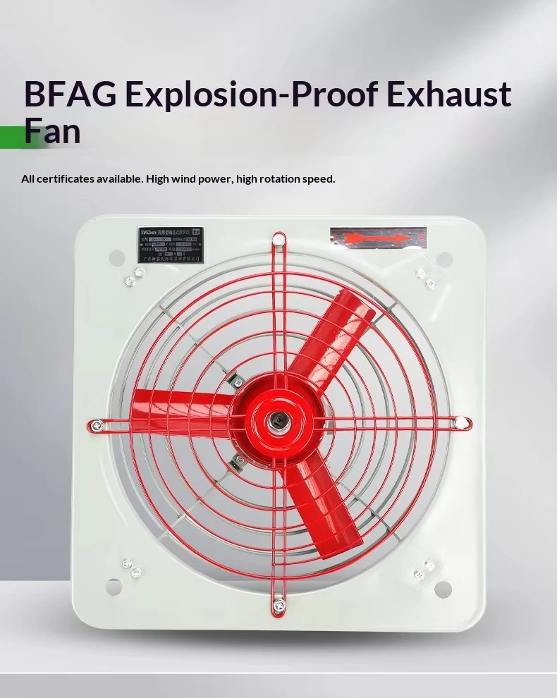 Series Explosion-proof Exhaust Fan, BFAG, Axial - detail 24