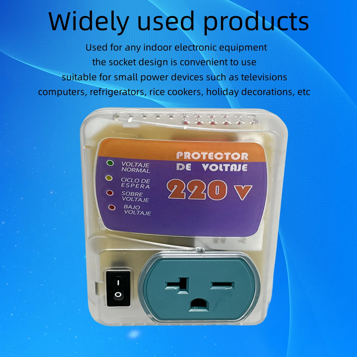 product 10 year factory provides 2 year warranty for american style 220v current protector and household voltage protectors214-8