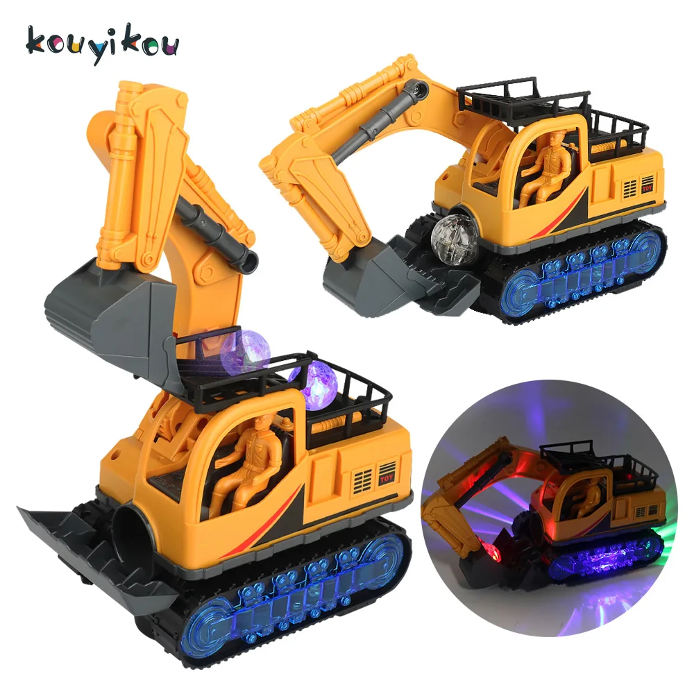 plastic excavator toy