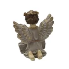 Praying Angel Wing Angel Polyresin Praying Angel Figurine With Wing