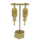 Gold Earring Earrings Vintage Gold Color Tassel Earring Antique Ethnic Drop Hanging Earrings For Women Pendientes