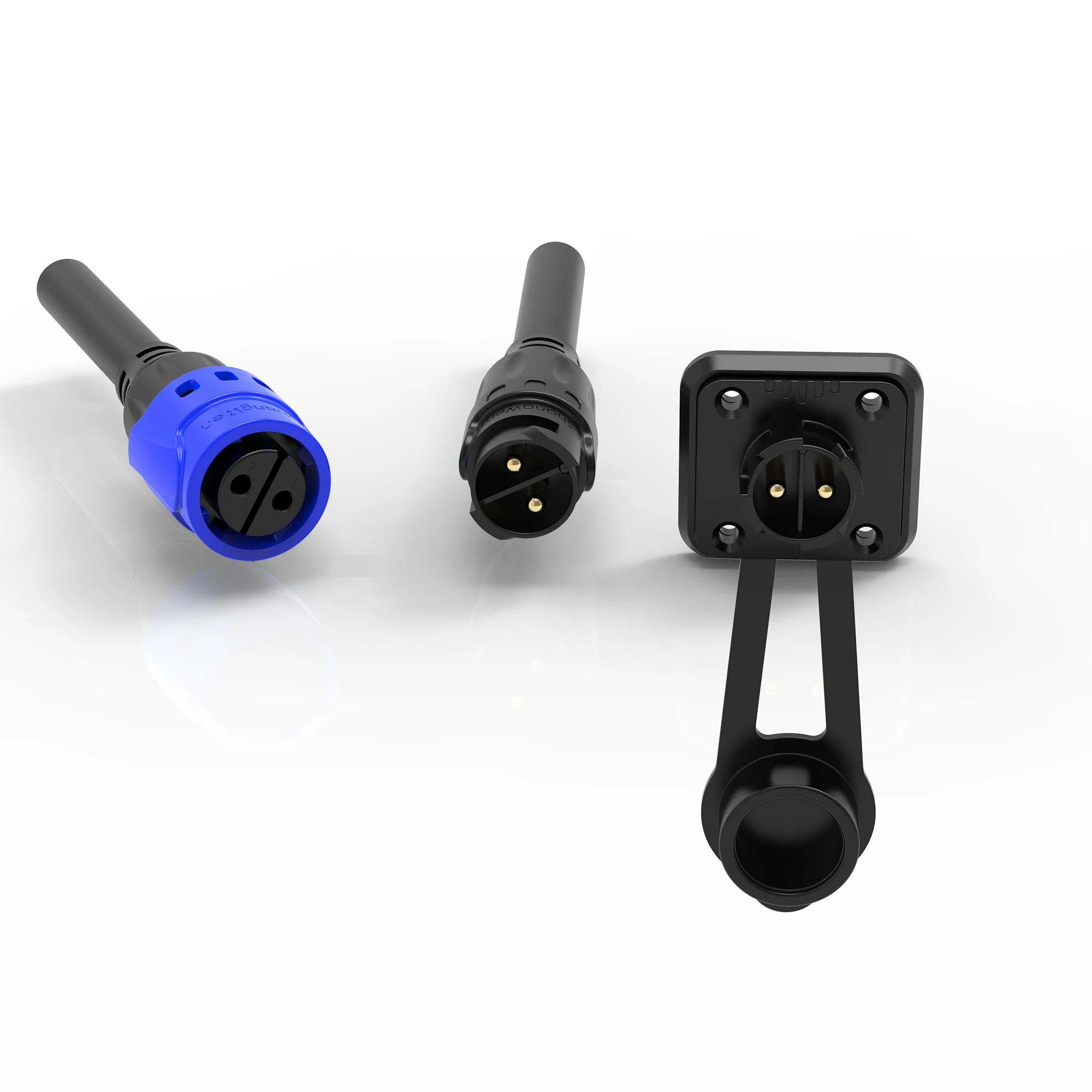 M19 Series Industrial Outdoor 3+9pin 2pin 3pin 4 Pin 5 Pin 6pin 9pin Male Connector