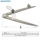 Carbon Steel Metal Wood Leather Drawing Scribering Compass With Wing With Pencil Holder