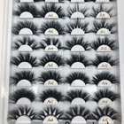 Eyelashes Mink Eyelashes Fluffy Mink Lashes 25 Mm Eyelashes Long 3D Fluffy Mink Eyelashes
