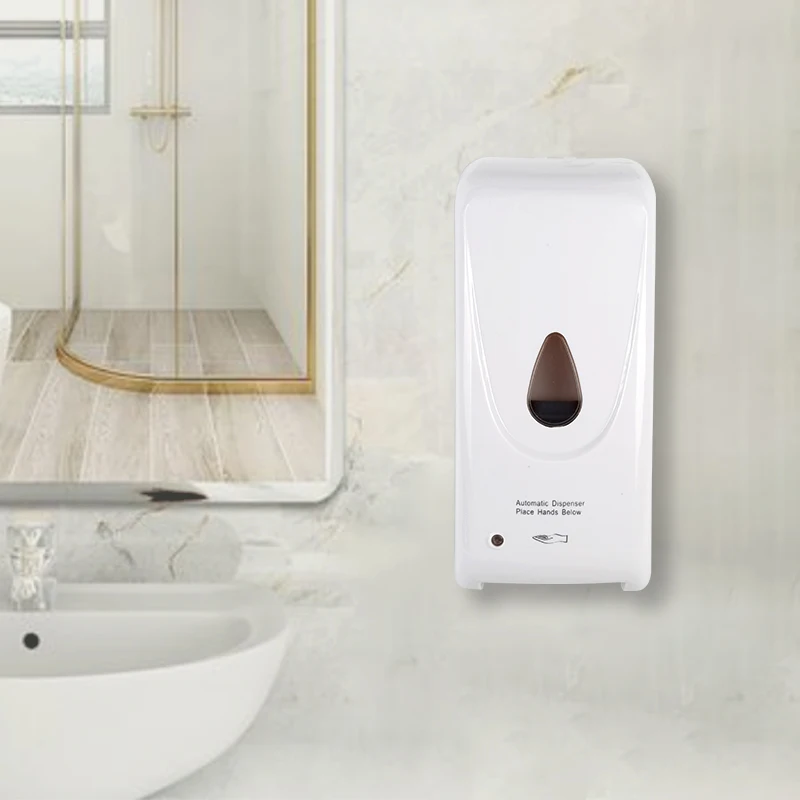 Large Capacity Waterproof Foam Soap Dispenser Sensor, Wall Mounted Soap Dish & Automatic Sensor Liquid Soap Dispensers