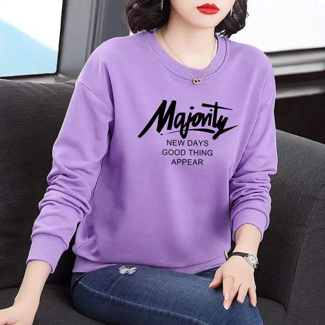 Women Casual Hoodie Long Sleeves Fashion Pullover Sweatshirts Loose Fit Tunic Winter Tops Comy Shirts