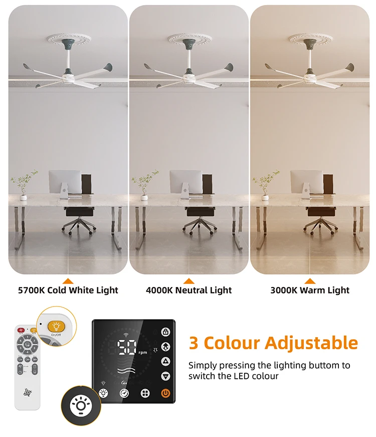 Ceiling Fan, 100W, 280W, PMSM - detail 24
