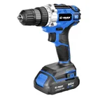 G-max Brushless Motor Double Speed 4000mAh Lithium Battery 20V Cordless Drill Impact