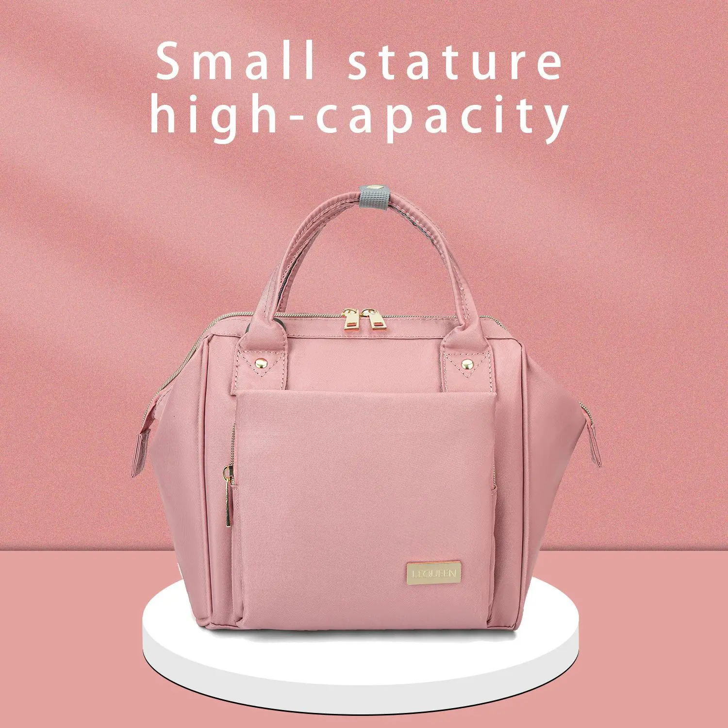 Small mommy bag outing backpack fashion trendy mother and baby mother bag one-shoulder diagonal bag