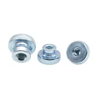 Nuts DIN466 DIN 466 Knurl Thumb Nuts Knurled Nuts Metric Knurled Nuts With Collar