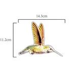 Stickers Transparent Humming Bird Custom Vinyl Stickers Round Vinyl Windows Transparent Static Cling