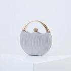 Fashion Clutches Clutch European Style Vintage Fashion Women Wedding Semicircle Evening Clutches