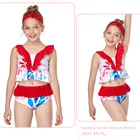 Girls Bikini Girls Cute Girls Kids Two-piece Swimsuit With Tank Top And Bikini Short Pants
