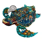 Wooden Animals WOODBESTS Hot Sale Amazon Unique Shaped Jigsaw Puzzle Animal Wooden Puzzle For Gifts